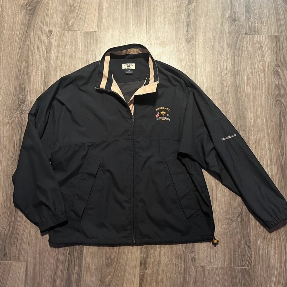 Vintage Cutter & Buck Ryder Cup The Country Club MassMutual Golf Jacket Size L